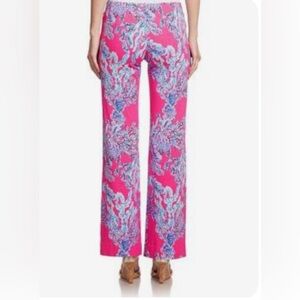 Lilly Pulitzer Georgia May Palazzo in Capri Pink Samba Print Size Medium Stretch